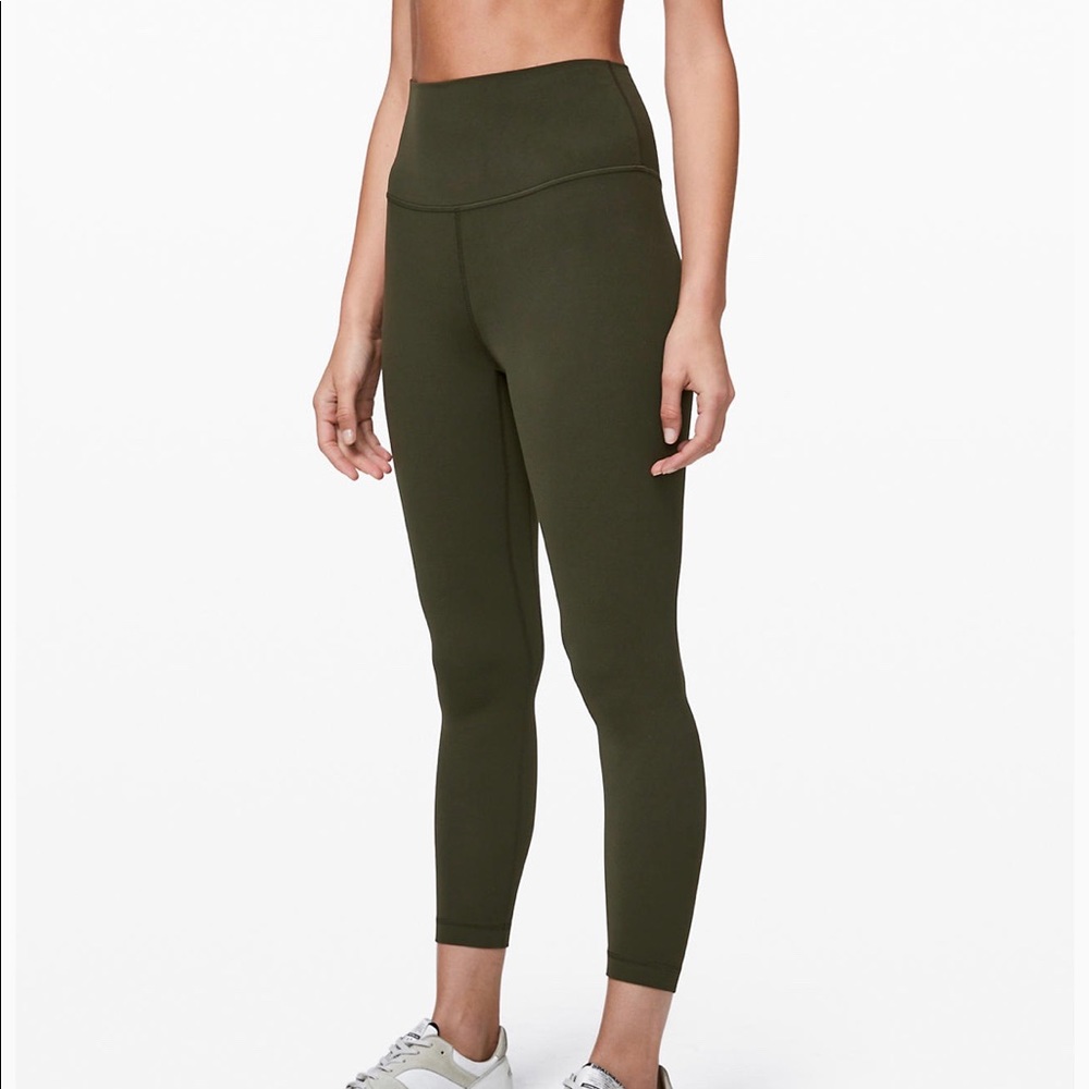 *SOLD* Lululemon Align 25” Dark Olive size 4